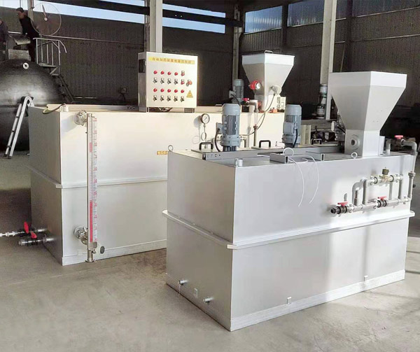 PAM三槽连续溶药机